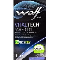 Моторна олива Wolf Vitaltech D1 5W-20 1 л (8330940)