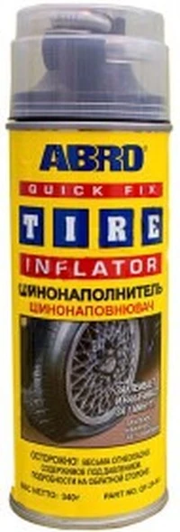 Герметик ABRO Tire Inflator герметик білий 340 г (QF25)