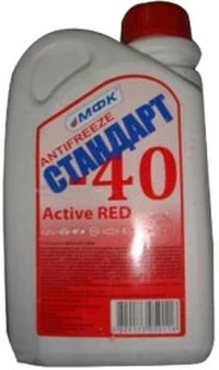 Антифриз МФК Standart Active Red червоний -32 °C, 1 л готовий антифриз (161426)