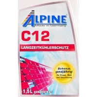 Антифриз Alpine C12 G12 червоний 1,5 л концентрат антифризу (118515)