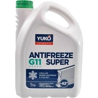 Антифриз Yuko Super G11 зелений -42 °C, 5 л готовий антифриз (4820070244496)