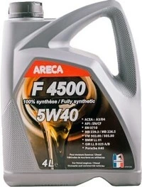 Моторна олива Areca F4500 5W-40 4 л (032E000400)