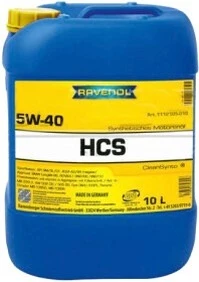 Моторна олива Ravenol HCS 5W-40 10 л (1112105010)