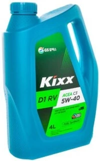 Моторна олива Kixx D1 RV 5W-40 4 л (GS1131423)