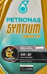 Моторна олива Petronas Syntium 5000 CP 5W-30 1 л (18311619)