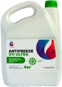 Антифриз NanoFrost Ultra G11 зелений -37 °C, 4 л готовий антифриз (G11ULTRAGREEN4)