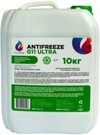 Антифриз NanoFrost Ultra G11 зелений -37 °C, 10 л готовий антифриз (G11ULTRAGREEN10)