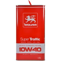 Моторна олива Wolver Super Traffic 10W-40 5 л (4260360942501)