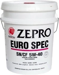 Моторна олива Idemitsu Zepro Euro spec 5W-40 20 л (1849031)