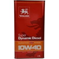 Моторна олива Wolver Super Dynamic Diesel 10W-40 5 л (4260360944123)