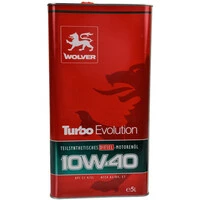 Моторна олива Wolver Turbo Evolution 10W-40 5 л (4260360944420)