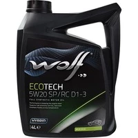 Моторна олива Wolf EcoTech SP/RC D1-3 5W-20 4 л (1050525)