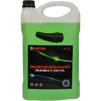 Омивач скла Омивач Sapfire всесезонний -5°С лайм 4 л (401172)