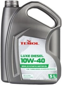 Моторна олива TEMOL Luxe Diesel 10W-40 5 л (T-LD10W40-5L)