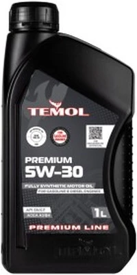 Моторна олива TEMOL Premium 5W-30 1 л (T-P5W30-1L)