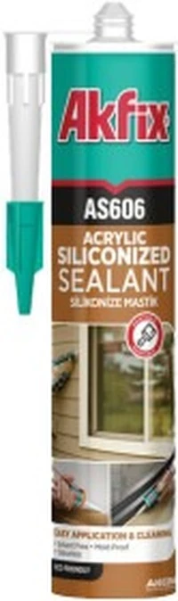 Герметик Akfix AS606 герметик білий 310 г (AA001)