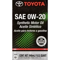 Моторна олива Toyota SN Plus 0W-20 0,95 л (002790WQTE)