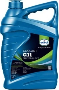 Антифриз Eurol Coolant G11 зелений -36 °C, 5 л готовий антифриз (E5040105)