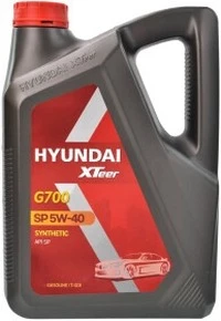 Моторна олива Hyundai XTeer Gasoline G700 5W-40 6 л (1061136)
