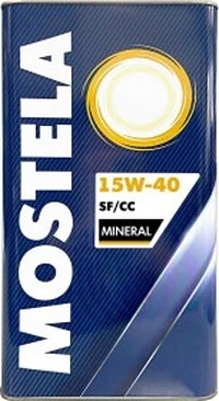Моторна олива Mostela Mineral 15W-40 4,73 л (4820133020500)