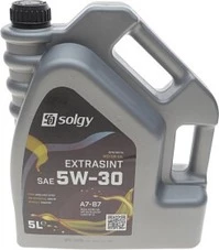 Моторна олива Solgy Extrasint A7-B7 5W-30 5 л (504016)