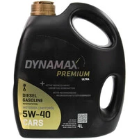Моторна олива Dynamax Premium Ultra 5W-40 4 л (501603)
