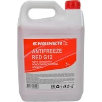 Антифриз ENGINER G12 червоний -24 °C, 5 л готовий антифриз (4820133023228)