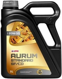 Моторна олива LOTOS Aurum Standard 20W-50 5 л (WF-K505R70-0H0)