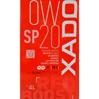 Моторна олива Xado Atomic Oil SP RED BOOST 0W-20 4 л (XA24294)