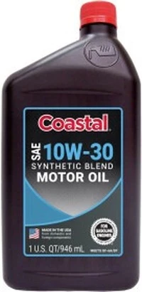 Моторна олива Олива Coastal Synthetic Blend 10W-30 (1801)