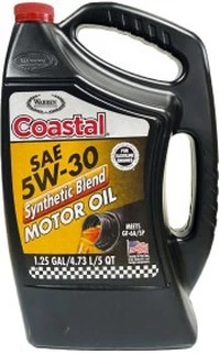 Моторна олива Олива Coastal Synthetic Blend 5W-30 (01705)