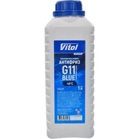 Антифриз Vitol G11 синій -40 °C, 1 л готовий антифриз (VTA-111)