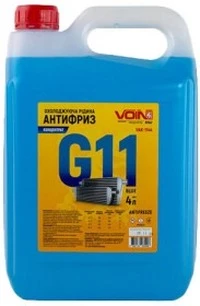 Антифриз Voin G11 синій 4 л концентрат антифризу (VAK-1144)