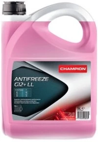 Антифриз Champion LL G12+ рожевий -36 °C, 5 л готовий антифриз (1052667)