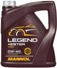 Моторна олива Олива Mannol Legend + Ester 0W-40 (MN7901-4)