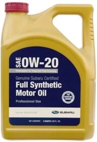 Моторна олива Олива Subaru Synthetic Motor Oil 0W-20 (SOA427V1325)
