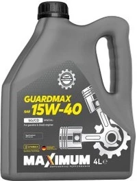 Моторна олива Олива Maximum GuardMax 15W-40 (GUARDMAX15W40SGCD4)