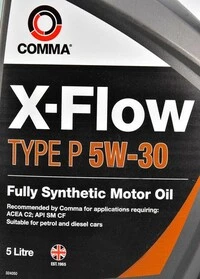 Моторна олива Comma X-Flow Type P 5W-30 5 л (XFP5L)