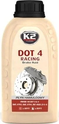 Гальмівна рідина K2 Racing DOT 4, 0,25 л гальмівна рідина (T126)