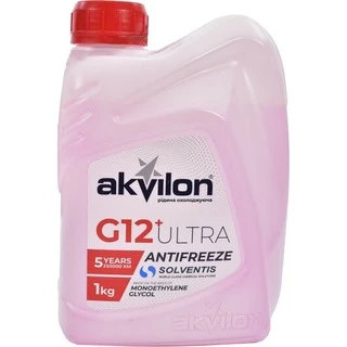 Антифриз Akvilon Ultra G12+ червоний -40 &deg;C, 1 л готовий антифриз (AKVULTRED1)