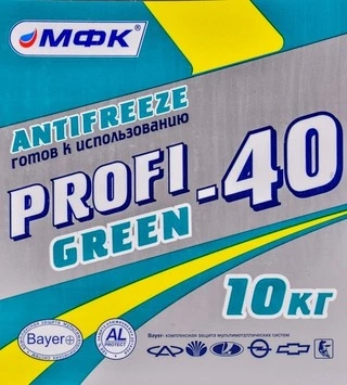 Антифриз МФК Profi зелений -32 &deg;C, 9 л готовий антифриз (100517)