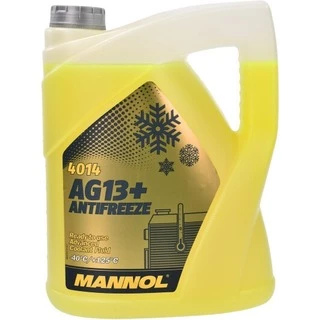 Антифриз Mannol AG13+ Advanced жовтий -40 &deg;C, 5 л готовий антифриз (MN4014-5)