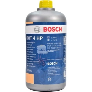 Гальмівна рідина Bosch HP DOT 4 ABS, ESP, 1 л гальмівна рідина пластикова тара (1987479113)