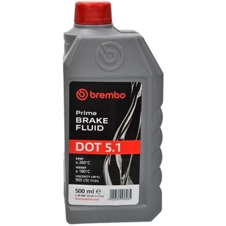 Гальмівна рідина Brembo DOT 5.1, 0,5 л гальмівна рідина (L05005)