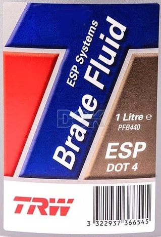 Гальмівна рідина Гальмівна рідина TRW DOT 4 ESP пластик (PFB440SE)