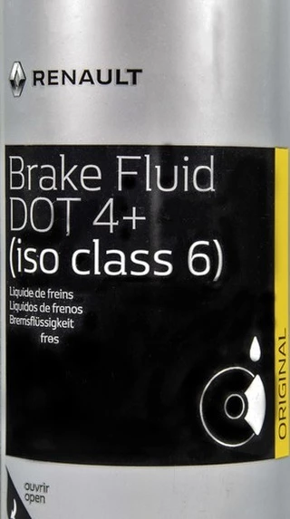 Гальмівна рідина Гальмівна рідина Renault / Dacia DOT 4+ пластик (7711575504)