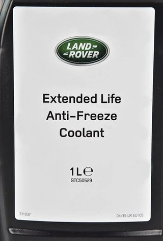Антифриз Land Rover Extended Life Coolant червоний 1 л концентрат антифризу (STC50529)