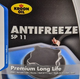 Антифриз Kroon Oil Premium Long Life SP 11 G11 синьо-зелений 1 л концентрат антифризу (35968)