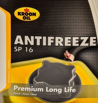 Антифриз Kroon Oil Premium Long Life SP 16 жовтий 1 л концентрат антифризу (32983)