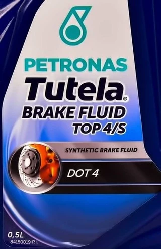 Гальмівна рідина Гальмівна рідина Petronas Tutela Brake Fluid Top 4/S DOT 4 пластик (15961719)